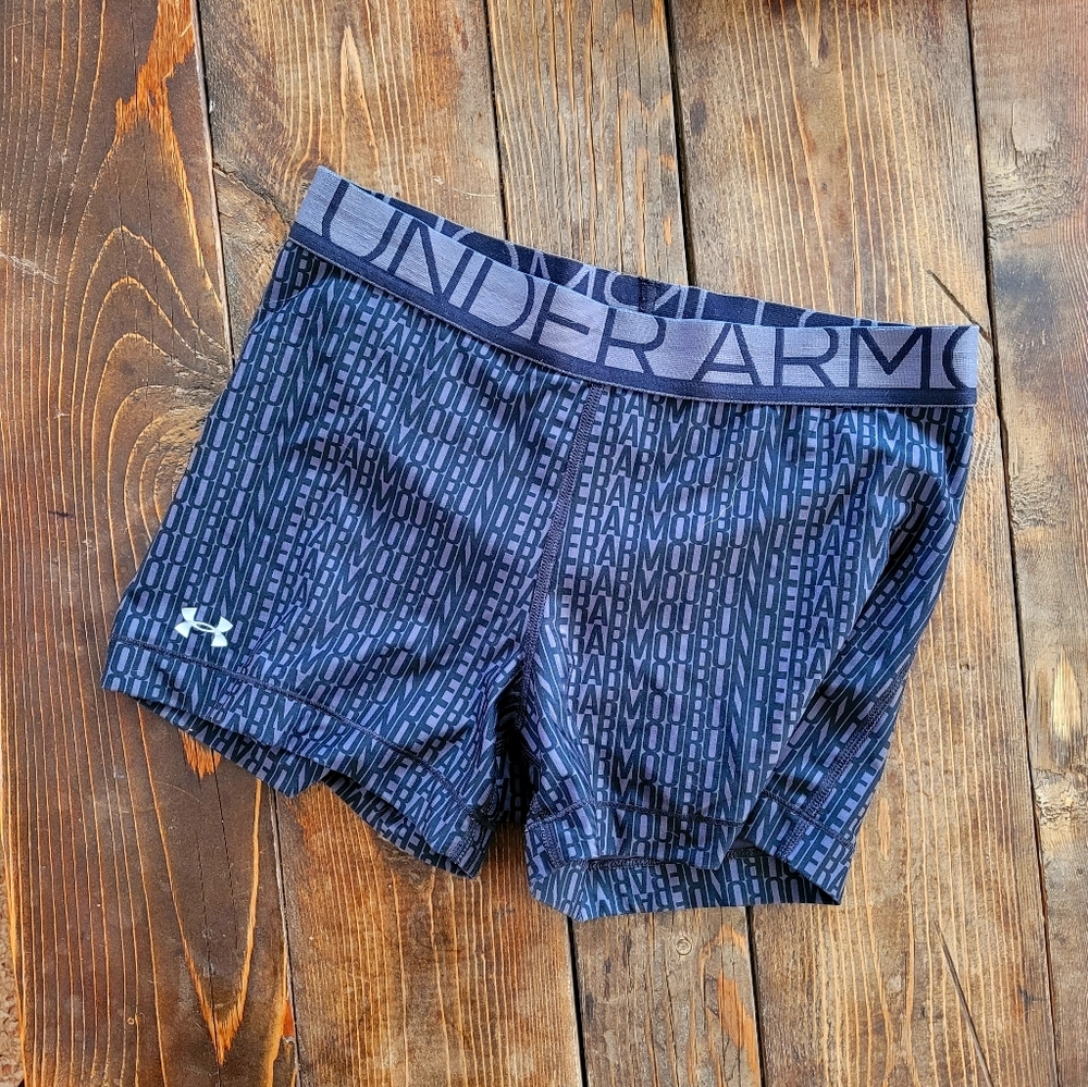 UA spandex shorts